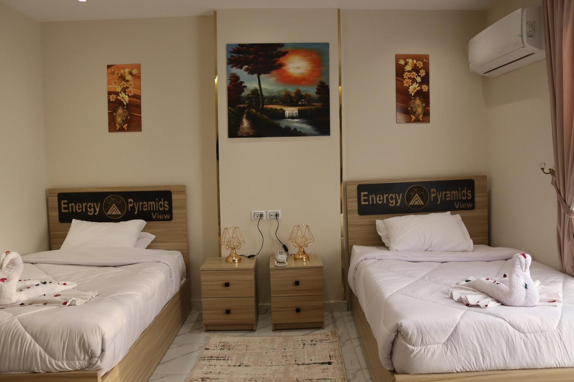 Energy Pyramids View Hostel Kafret el-Gabal Kültér fotó